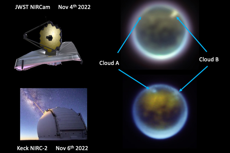 Webb Space Telescope, Keck Team Up To Study Saturn’s Moon Titan