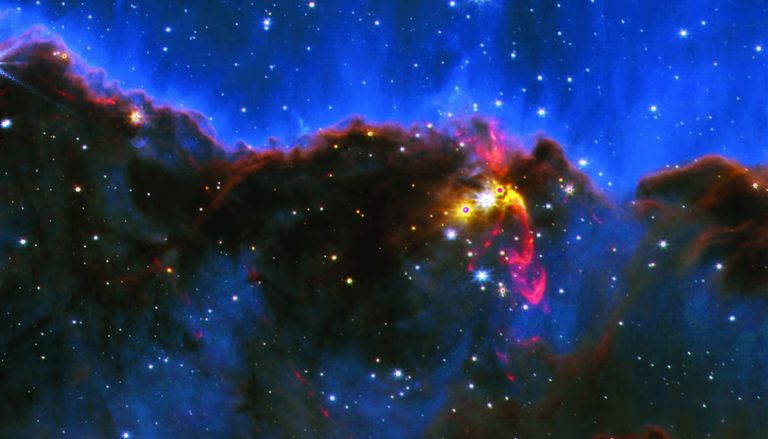Webb Telescop Sees Through Dust To Find Young Stars