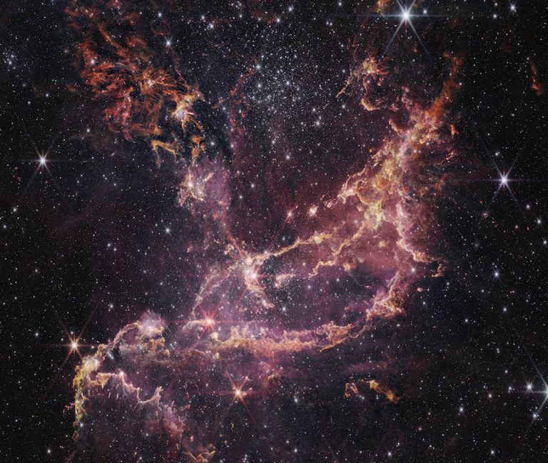 Webb Space Telescope Observes Galaxy NGC 346