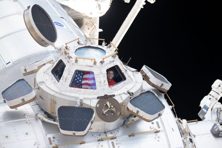 Space Station Peek