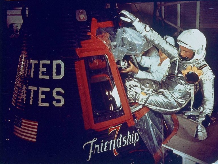 John Glenn Goes Into Orbit