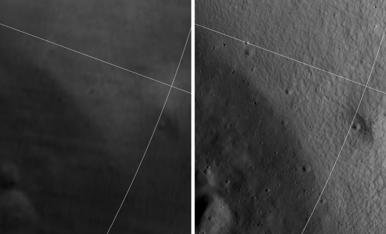 NASA’s ShadowCam Images Permanently Shadowed Regions from Lunar Orbit