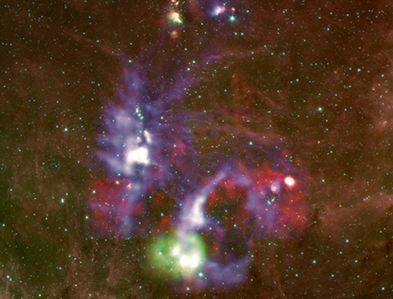 Scientists Observe High-speed Star Formation