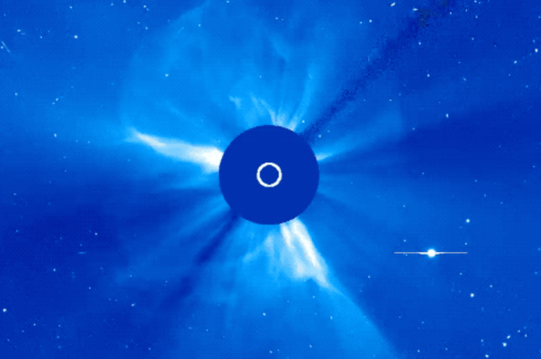 A Powerful Solar Eruption On The Far Side Of The Sun Still Impacted Earth