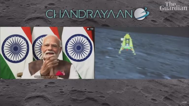 India Lands Spacecraft Near South Pole Of Moon In Historic First