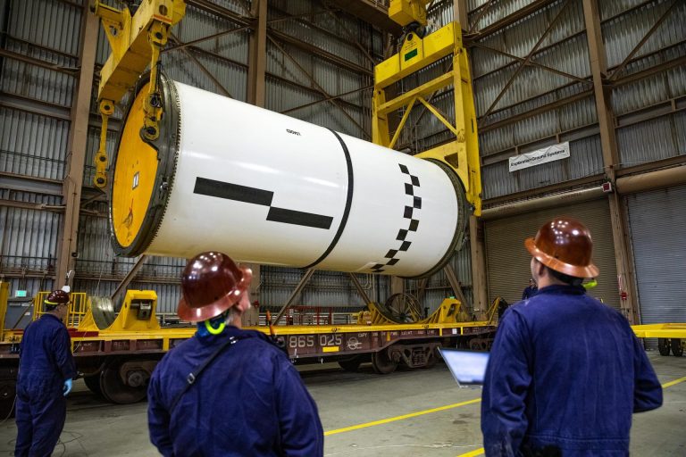 Artemis II Booster Surges Ahead At NASA’s Kennedy Space Center