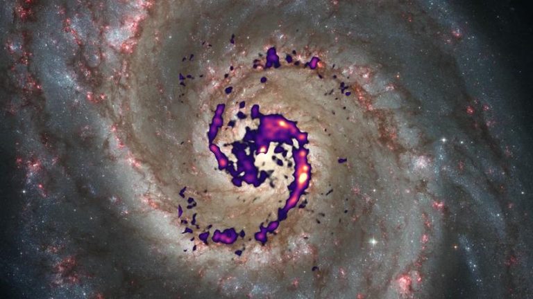 The Birthplaces Of Stars In The Whirlpool Galaxy