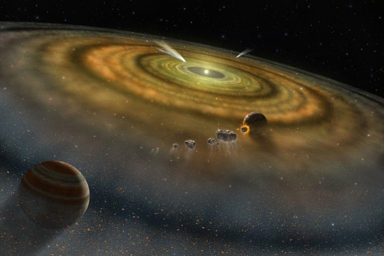 Asteroid grains shed light on the outer solar system’s origins